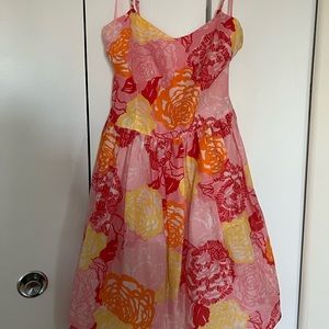 Rare vintage cotton/silk Lilly Pulitzer dress